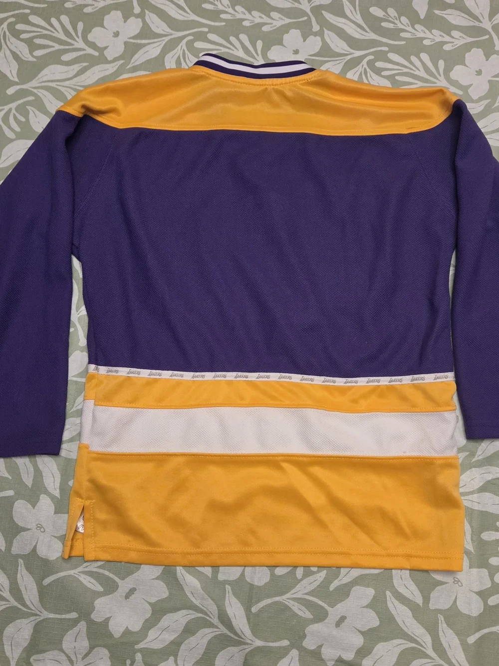 Kids Lakers Purple & Gold Jersey-Style Top